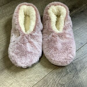 Lemon Plush Slippers Size M/L